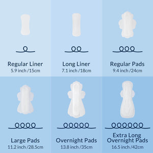 350mm Overnight Pads