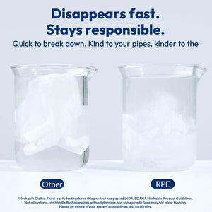 Flushable Wipes 600ct, 9 Pack & 6 Travel Pack